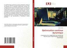 Buchcover von Optimisation continue dynamique