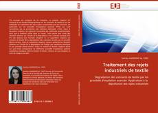 Buchcover von Traitement des rejets industriels de textile
