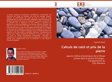 Buchcover von Calculs de coût et prix de la pierre