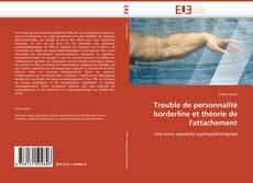 Buchcover von Trouble de personnalité borderline et théorie de l'attachement