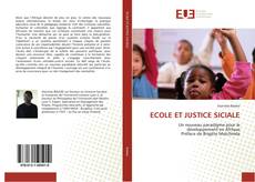 ECOLE ET JUSTICE SICIALE kitap kapağı