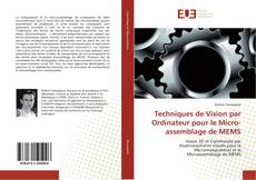 Buchcover von Techniques de Vision par Ordinateur pour le Micro-assemblage de MEMS