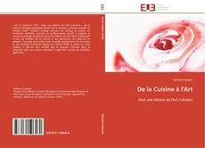 Buchcover von De la Cuisine à l'Art