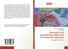 Estimation non paramétrique robuste de la fonction de régression的封面