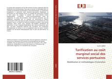 Buchcover von Tarification au coût marginal social des services portuaires