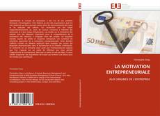 Buchcover von LA MOTIVATION ENTREPRENEURIALE