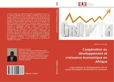 Capa do livro de Coopération au développement et croissance économique en Afrique 