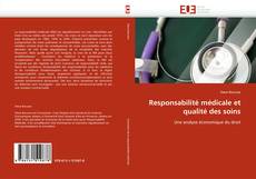 Capa do livro de Responsabilité médicale et qualité des soins 