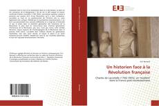 Borítókép a  Un historien face à la Révolution française - hoz