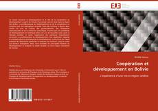 Coopération et développement en Bolivie kitap kapağı