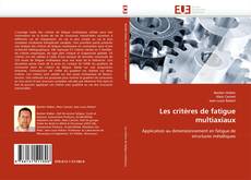 Buchcover von Les critères de fatigue multiaxiaux