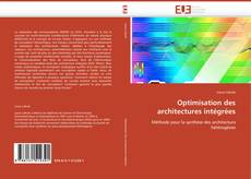 Capa do livro de Optimisation des architectures intégrées 