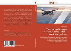 Buchcover von Thermooxydation de matériaux composites à matrice organique