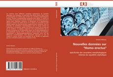 Capa do livro de Nouvelles données sur "Homo erectus" 