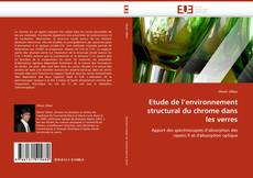 Borítókép a  Etude de l''environnement structural du chrome dans les verres - hoz