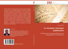 Buchcover von La musique classique publicitaire