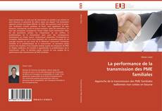 Buchcover von La performance de la transmission des PME familiales