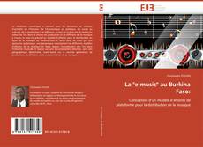La "e-music" au Burkina Faso:的封面
