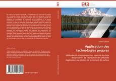 Buchcover von Application des technologies propres