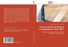 Buchcover von France et Brésil: de l'Empire à la République (1850-1891)