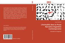Capa do livro de L'Animalité dans la Prose Narrative Argentine Contemporaine 