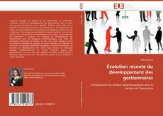 Bookcover of Évolution récente du développement des gestionnaires