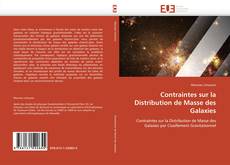 Buchcover von Contraintes sur la Distribution de Masse des Galaxies