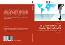 Обложка La gestion identitaire en situation d''interculturalité