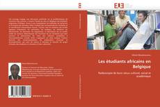 Buchcover von Les étudiants africains en Belgique
