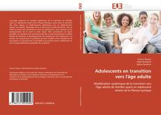 Обложка Adolescents en transition vers l'âge adulte