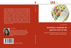 Buchcover von Extension verticale de gamme vers le bas