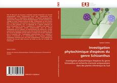 Copertina di Investigation phytochimique d''espèces du genre Schizanthus