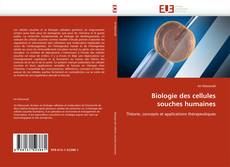 Buchcover von Biologie des cellules souches humaines