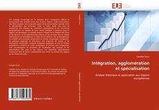 Buchcover von Intégration, agglomération et spécialisation