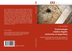 Обложка Entomologie médico-légale: recherche et expertises