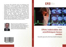 Borítókép a  Effets indésirables des anesthésiques locaux amides - hoz