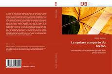 Capa do livro de La syntaxe comparée du breton 