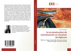 la co-construction de connaissances en situation de diglossie的封面