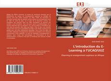 Portada del libro de L’introduction du E-Learning à l’UCAO/UUZ
