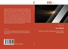 Buchcover von Le néant