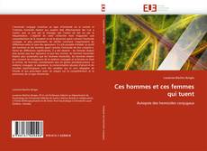 Buchcover von Ces hommes et ces femmes qui tuent