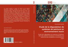 Buchcover von Etude de la dégradation de systèmes de peinture en environnement marin