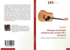 Bookcover of Musique burkinabè moderne des années 90 à nos jours
