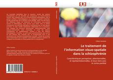 Buchcover von Le traitement de l'information visuo-spatiale dans la schizophrénie