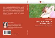 Bookcover of L'IDÉE DE NATURE AU XVIIIÈME SIÈCLE