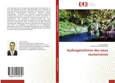 Buchcover von Hydrogéochimie des eaux souterraines