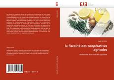 la fiscalité des coopératives agricoles kitap kapağı