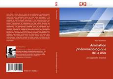 Buchcover von Animation phénoménologique de la mer