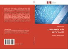 Bookcover of L'immatériel et la performance