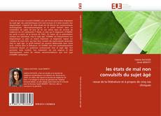 Capa do livro de les états de mal non convulsifs du sujet âgé 